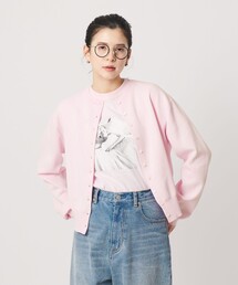 BEAUTY&YOUTH UNITED ARROWS | コットンブレンド コンパクトクルーネック カーディガン ウォッシャブル(カーディガン/ボレロ)