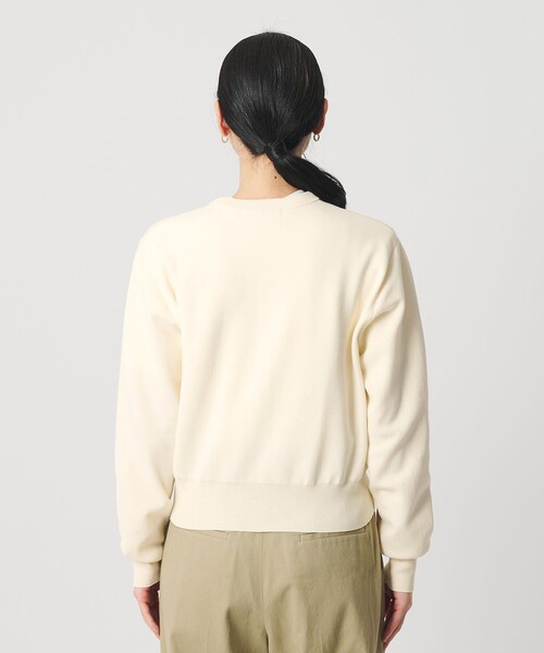 BEAUTY&YOUTH UNITED ARROWS(ビューティーアンドユースユナイテッドアローズ)の「コットンブレンド コンパクトクルーネック カーディガン ウォッシャブル(カーディガン/ボレロ・レディース・ピンク/ダークグレー/オフホワイト・FREE)」の17枚目の写真