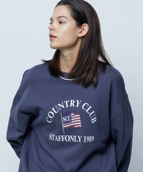 STAFF ONLY(スタッフオンリー)の「CLUB 1989 SWEATSHIRTS (WASHED NAVY)(スウェット・レディース・その他・M/L)」の1枚目の写真