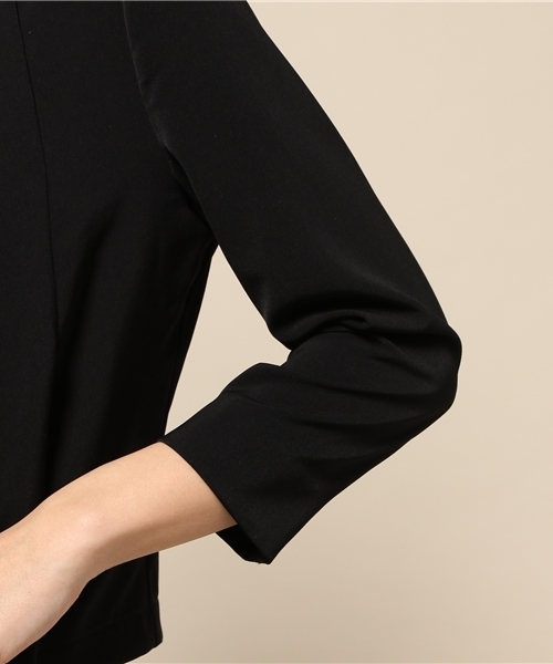 INTERPLANET(インタープラネット)の「ストレッチジャケット(その他アウター・レディース・ブラック/ベージュ・FREE)」の7枚目の写真