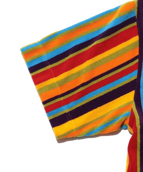 BEAMS PLUS(ビームスプラス)の「Pile Full Button Polo Multi Stripe(ポロシャツ・メンズ・その他・X-LARGE/LARGE/MEDIUM/SMALL)」の13枚目の写真