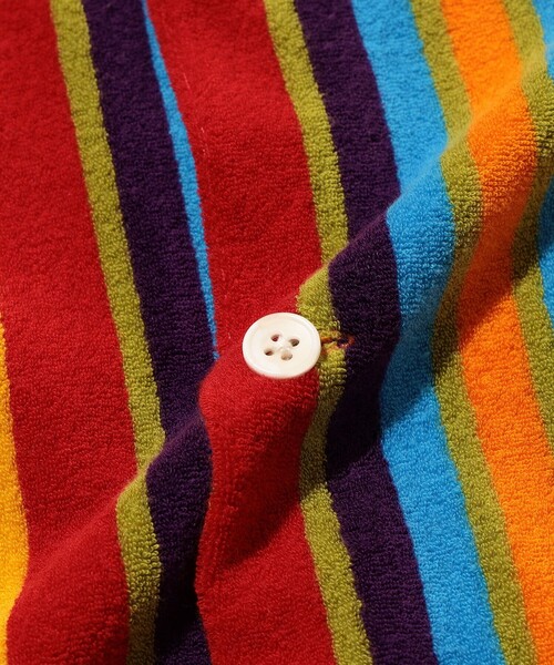 BEAMS PLUS(ビームスプラス)の「Pile Full Button Polo Multi Stripe(ポロシャツ・メンズ・その他・X-LARGE/LARGE/MEDIUM/SMALL)」の11枚目の写真