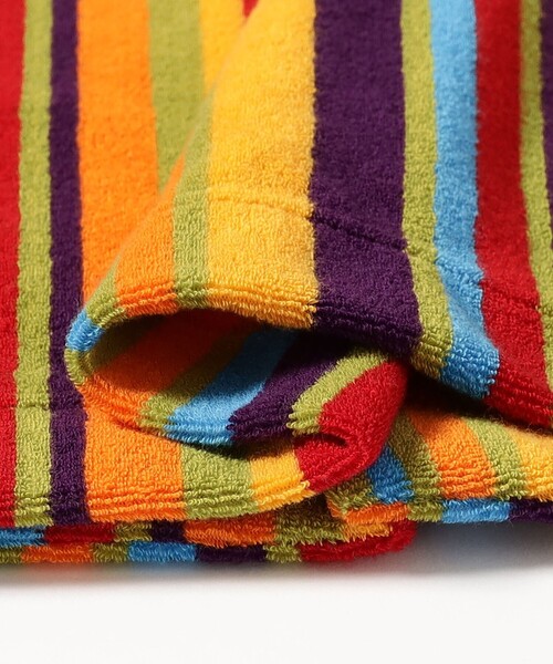 BEAMS PLUS(ビームスプラス)の「Pile Full Button Polo Multi Stripe(ポロシャツ・メンズ・その他・X-LARGE/LARGE/MEDIUM/SMALL)」の4枚目の写真
