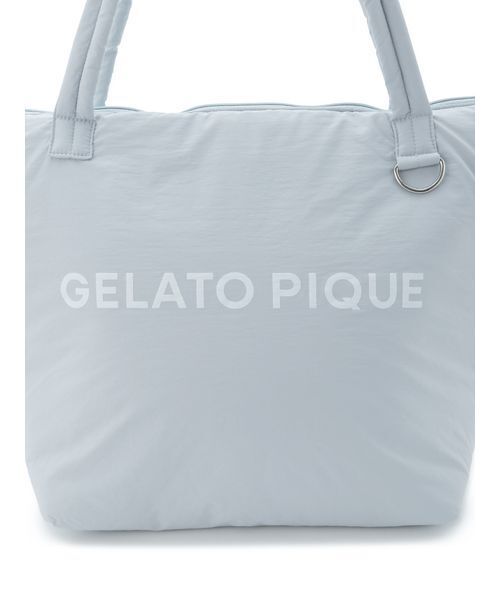 gelato pique（ジェラートピケ）の「ロゴトートバッグ（トートバッグ・レディース・ベージュ/ブルー/ピンク・F）」の7枚目の写真