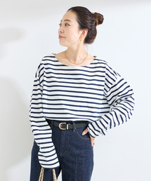 B.C STOCK | ウォッシャブル / バスクボーダーロンTEE(Tシャツ/カットソー)