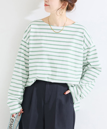 B.C STOCK | ウォッシャブル / バスクボーダーロンTEE(Tシャツ/カットソー)