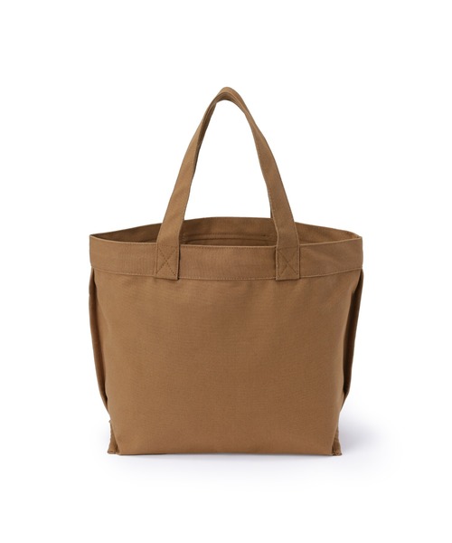 無印良品（ムジルシリョウヒン）の「帆布　横型　トートバッグ（トートバッグ・レディース・キャメル/キナリ/カーキ系・FREE）」の7枚目の写真