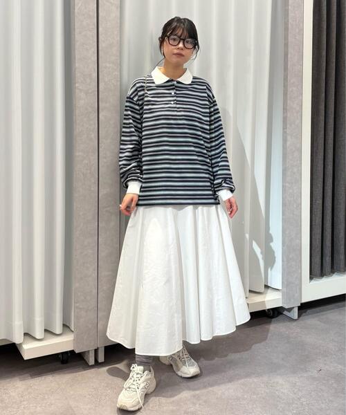 FREE'S MART（フリーズマート）の「◆パネルフレアスカート（スカート・レディース・ホワイト/ホワイト系その他・SMALL/MEDIUM）」の11枚目の写真