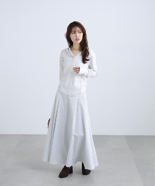 FREE'S MART（フリーズマート）の「◆パネルフレアスカート（スカート・レディース・ホワイト/ホワイト系その他・SMALL/MEDIUM）」の21枚目の写真