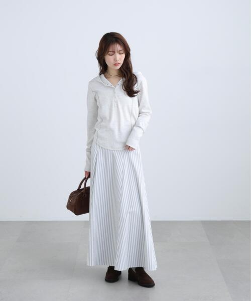 FREE'S MART（フリーズマート）の「◆パネルフレアスカート（スカート・レディース・ホワイト/ホワイト系その他・SMALL/MEDIUM）」の22枚目の写真