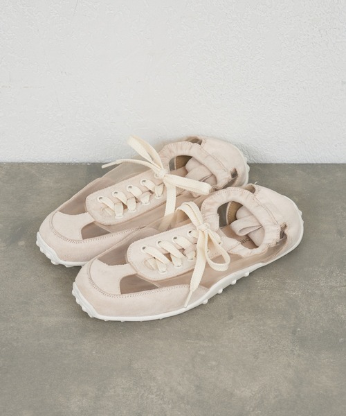 CIAOPANIC TYPY（チャオパニックティピー）の「:≪26SS展示会アイテム≫【カラバリ、サイズ展開豊富！】シアースニーカー（スニーカー・レディース・ピンク/イエロー/ブラック/シルバー/オフホワイト/レオパード・SMALL/X-LARGE/LARGE/MEDIUM）」の15枚目の写真