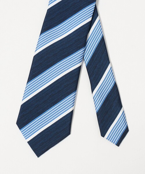 green label relaxing（グリーンレーベルリラクシング）の「＜Luisa Esposito＞8.0cm スタンプ ストライプ２ ネクタイ（ネクタイ・メンズ・その他1/ネイビー/ベージュ/その他2・FREE）」の13枚目の写真