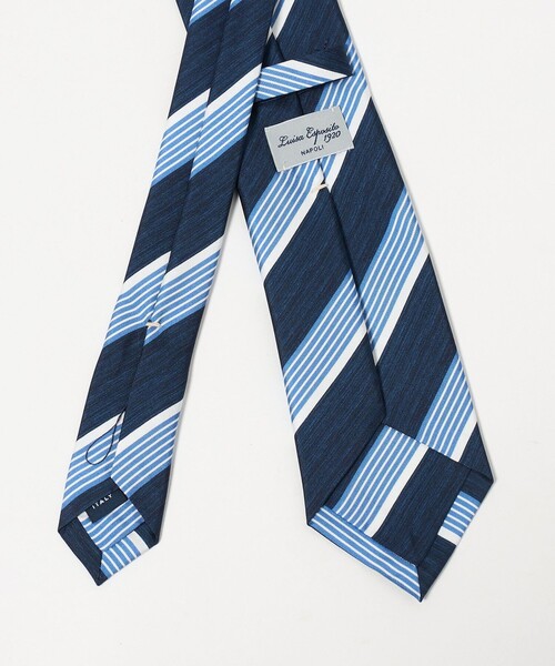green label relaxing（グリーンレーベルリラクシング）の「＜Luisa Esposito＞8.0cm スタンプ ストライプ２ ネクタイ（ネクタイ・メンズ・その他1/ネイビー/ベージュ/その他2・FREE）」の14枚目の写真