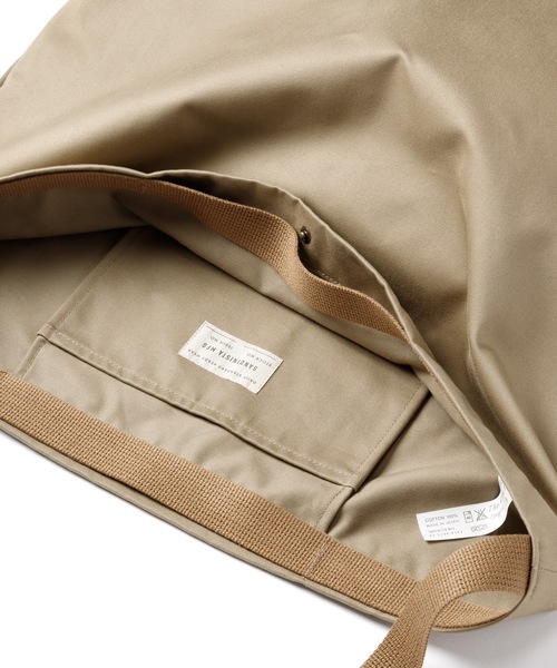 DAILY STANDARD by SANDINISTA(デイリースタンダードバイサンディニスタ)の「Chino Student Shoulder Bag / チノショルダーバッグ(ショルダーバッグ・メンズ・チャコール/ネイビー/ベージュ系その他/ブラック・FREE)」の22枚目の写真