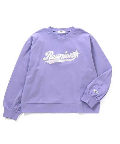 algy（アルジー）の「アソートロゴワッペンロンT（Tシャツ/カットソー・キッズ・ラベンダー/ミント/レッド/オフホワイト・160/150/140/130）」の14枚目の写真