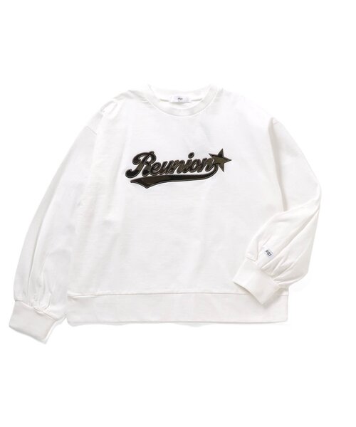 algy（アルジー）の「アソートロゴワッペンロンT（Tシャツ/カットソー・キッズ・ラベンダー/ミント/レッド/オフホワイト・160/150/140/130）」の18枚目の写真