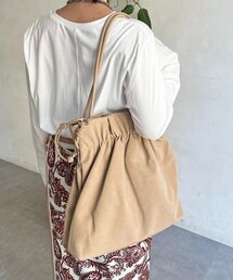 un dix cors | フェイクスエードショルダー(トートバッグ)