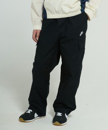 NIKE（ナイキ）の「ナイキ スポーツウェア クラブ ジュニア ウーブン カーゴ パンツ / Nike Sportswear Club Big Kids' Woven Cargo Pants IF2825-010 Black（カーゴパンツ）」
