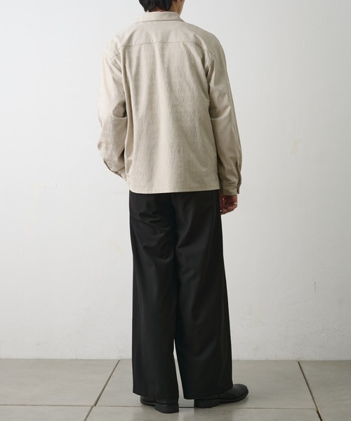 COLONY 2139（コロニートゥーワンスリーナイン）の「ブライトジャガードシャツ（シャツ/ブラウス・メンズ・ブラック/グレイッシュベージュ・MEDIUM/LARGE）」の17枚目の写真