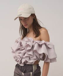 SNIDEL | オフショルボリュームフリルブラウス(シャツ/ブラウス)