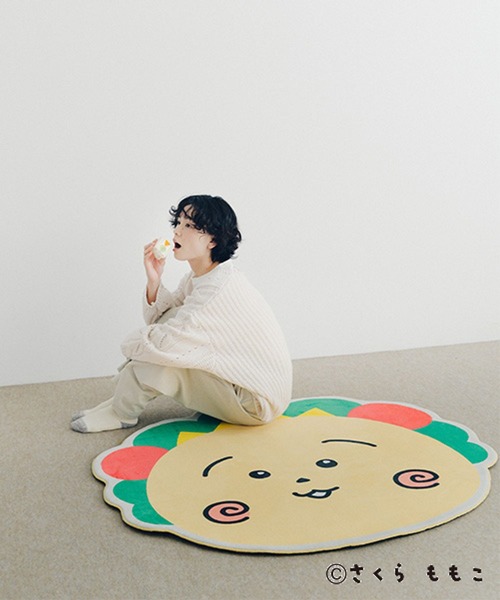 studio CLIP（スタディオクリップ）の「フェイスマット [COJI‐COJIコラボ2026]（ラグ/マット・レディース・その他1・FREE）」の3枚目の写真