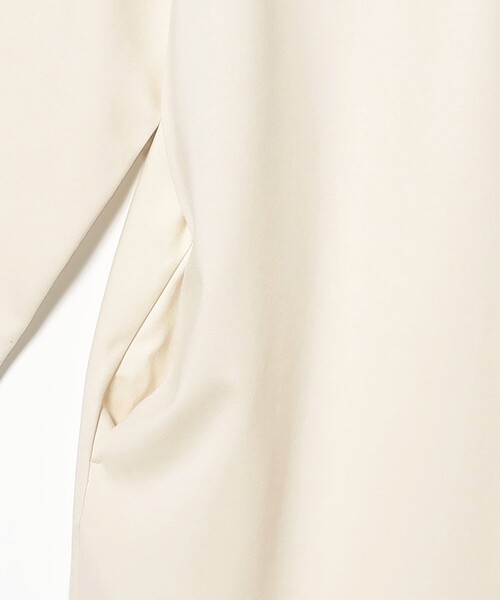 Demi-Luxe BEAMS（デミルクス ビームス）の「ポンチ Vネック ワンピース［手洗い可］（ワンピース・レディース・オフホワイト/ブラック・ONE SIZE）」の11枚目の写真