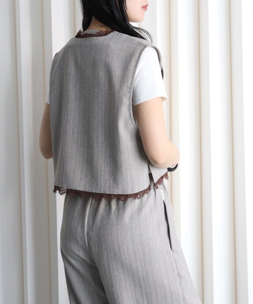 model：164cm. 着用サイズ：FREE