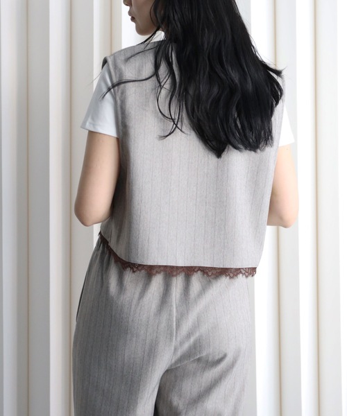 model：164cm. 着用サイズ：FREE