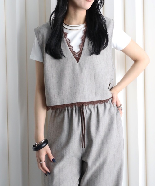 model：164cm. 着用サイズ：FREE