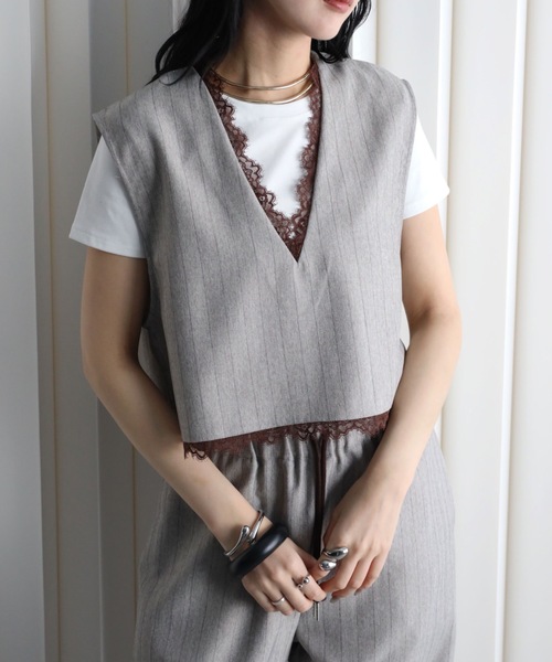 model：164cm. 着用サイズ：FREE