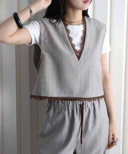 model：164cm. 着用サイズ：FREE