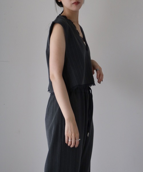 model：164cm. 着用サイズ：FREE