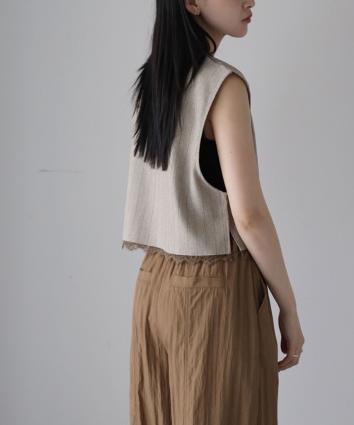 model：164cm. 着用サイズ：FREE