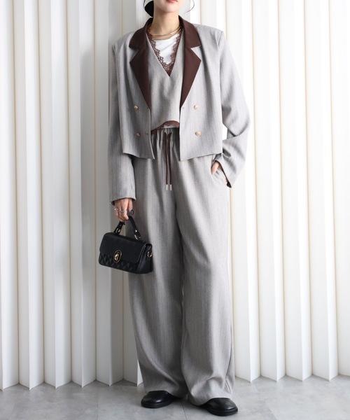 model：164cm. 着用サイズ：FREE