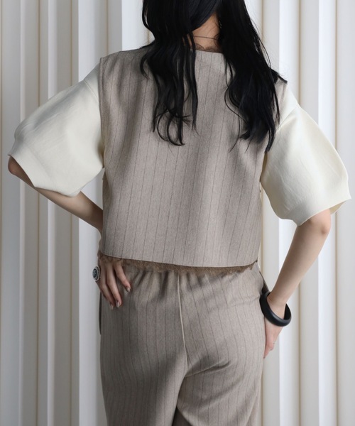 model：164cm. 着用サイズ：FREE