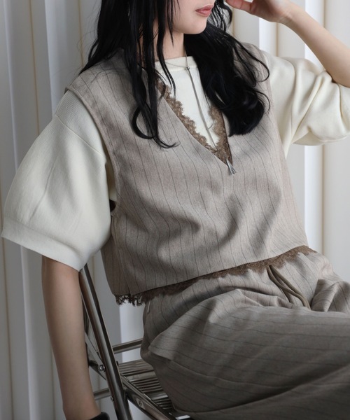 model：164cm. 着用サイズ：FREE