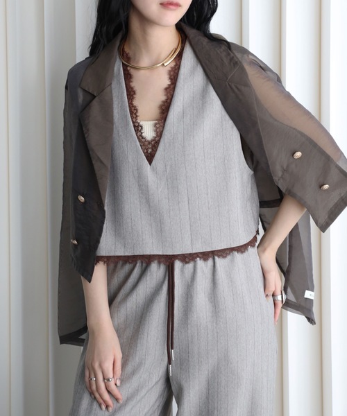 model：164cm. 着用サイズ：FREE