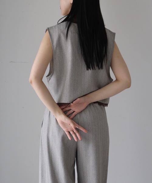 model：164cm. 着用サイズ：FREE