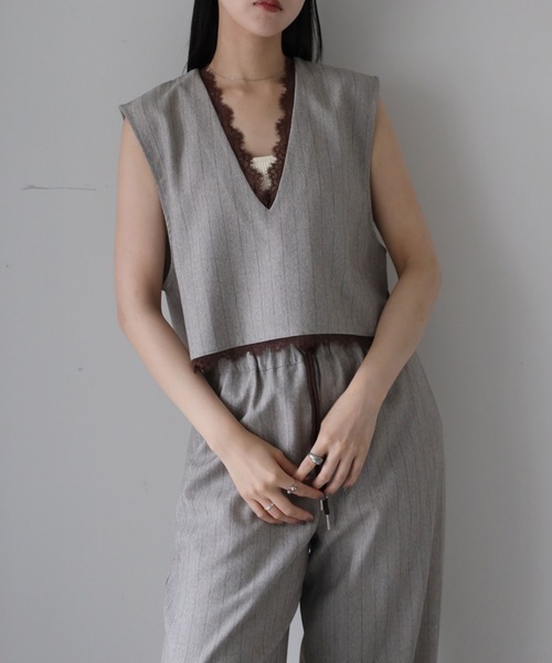 model：164cm. 着用サイズ：FREE