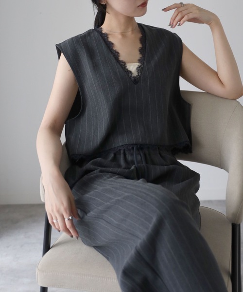 model：164cm. 着用サイズ：FREE
