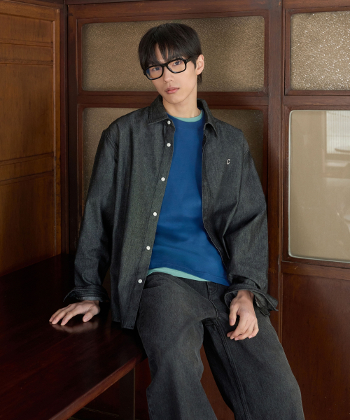 COVERNAT(カバーナット)の「クールコットンCロゴTシャツエクリュ(Tシャツ/カットソー・メンズ・その他・LARGE/MEDIUM/XX-LARGE/X-LARGE/X-SMALL/SMALL)」の4枚目の写真