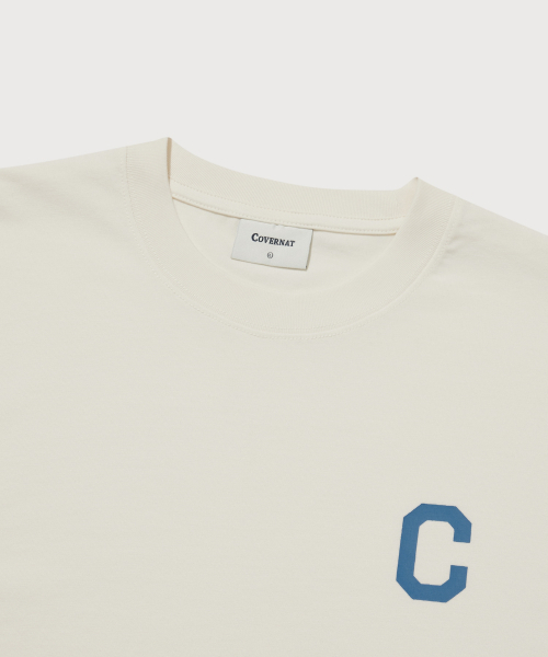 COVERNAT(カバーナット)の「クールコットンCロゴTシャツエクリュ(Tシャツ/カットソー・メンズ・その他・LARGE/MEDIUM/XX-LARGE/X-LARGE/X-SMALL/SMALL)」の11枚目の写真