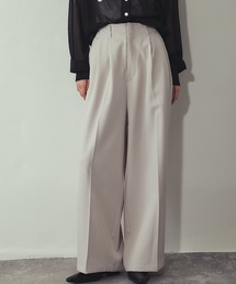 ANOTHER S | セットアップ可ツータックイドパンツ(スーツパンツ)