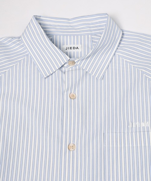 JIEDA(ジエダ)の「ENGINEERED SHIRT(シャツ/ブラウス・メンズ・ホワイト/ストライプ/ブラック/チェック・2/1)」の17枚目の写真