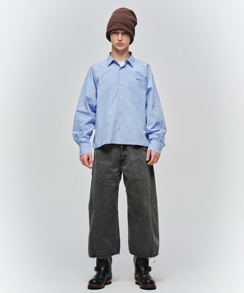 JIEDA(ジエダ)の「ENGINEERED SHIRT(シャツ/ブラウス・メンズ・ホワイト/ストライプ/ブラック/チェック・2/1)」の6枚目の写真