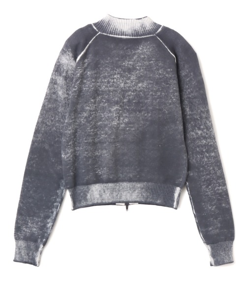 atmos pink(アトモスピンク)の「atmos pink Faded Coler Zip-up Cardigan / アトモス ピンク フェイデッド カラー ジップアップ カーディガン(カーディガン/ボレロ・レディース・グリーン/ピンク/チャコール・FREE)」の18枚目の写真