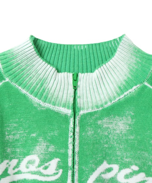 atmos pink(アトモスピンク)の「atmos pink Faded Coler Zip-up Cardigan / アトモス ピンク フェイデッド カラー ジップアップ カーディガン(カーディガン/ボレロ・レディース・グリーン/ピンク/チャコール・FREE)」の22枚目の写真