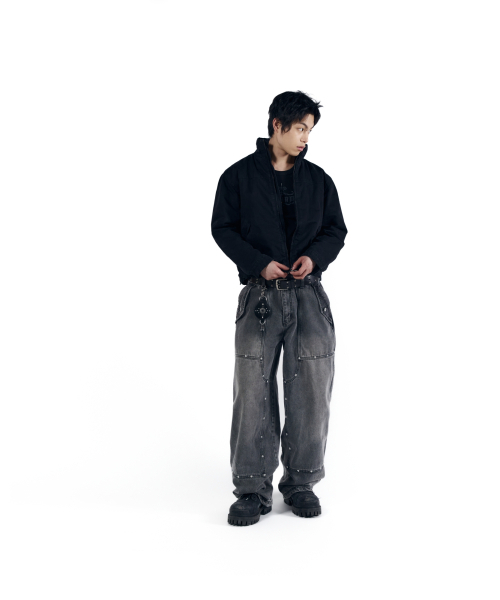 AAKAM（アーカム）の「Oldman Work Jacket (Black)（その他アウター・レディース・その他・1/2）」の7枚目の写真