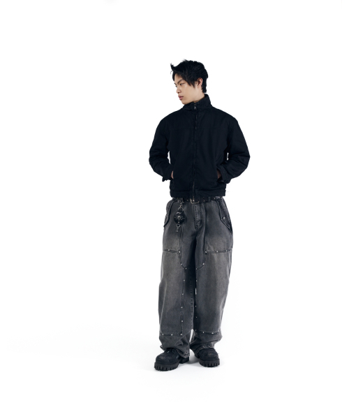AAKAM（アーカム）の「Oldman Work Jacket (Black)（その他アウター・レディース・その他・1/2）」の8枚目の写真