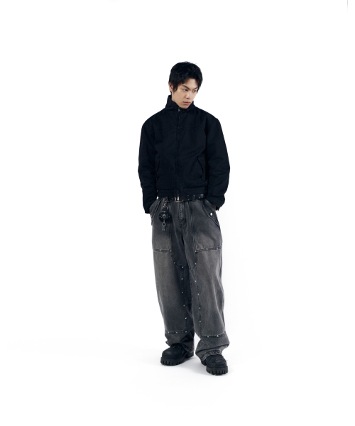 AAKAM（アーカム）の「Oldman Work Jacket (Black)（その他アウター・レディース・その他・1/2）」の9枚目の写真